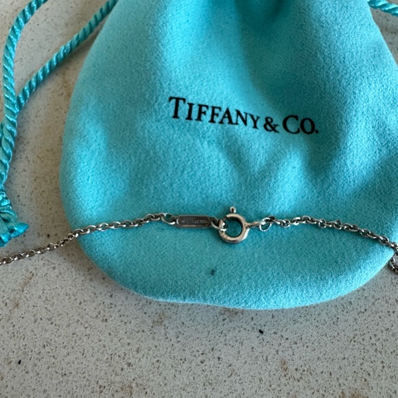 Tiffany & Co. 36in Sterling Silver Chain w/ pouch - Picture 4 of 5